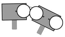 Three possible scenarios depicting problem of third tom mount setup. – 1