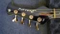 1990 Warwick Buzzard in gold (headstock)