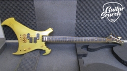 1990 Warwick Buzzard in gold (front)