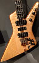 Alembic Explorer 8-string body detail