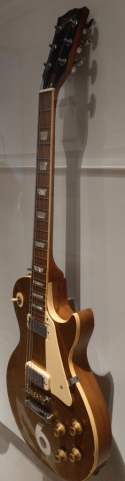 1975 Gibson Les Paul Dexlue, serial no. 133592, owned by David Swartz.