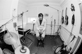 Click to view larger version. Home studio, Twickenham, ca. 1969