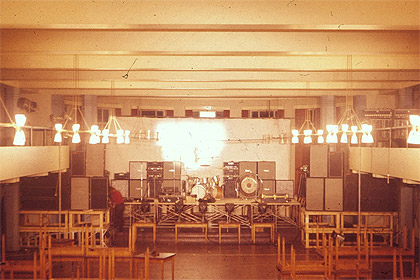 14 February 1970 – Leeds University Refectory. Photo: John Standerline, Leeds University Union Entertainments Committee, 1967–1970