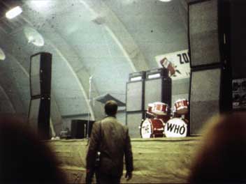 7 May 1967, in Sweden, four 8×10 PA cabinets precariously perched.