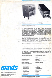 Mavis 30/30 brochure